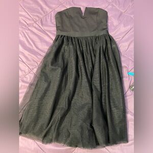 Haute Monde Black Zippered Dress